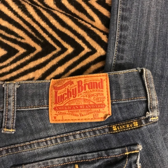 Lucky Brand Sweet n Low Loop Jeans Size 4/27 - Picture 8 of 8